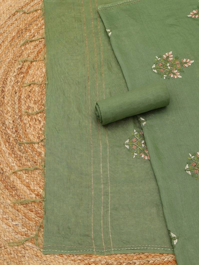 printed unstitched dress material