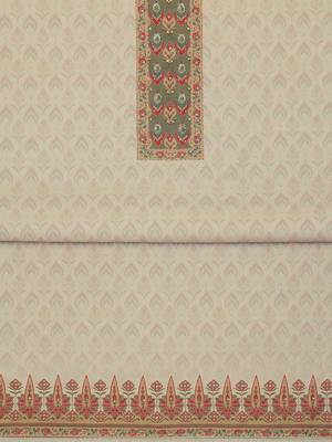 printed art silk unstitched dress material 5