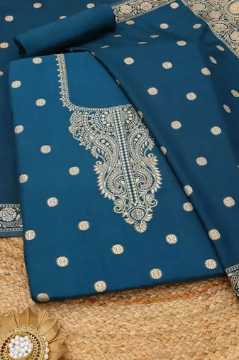 unstitched dress material
