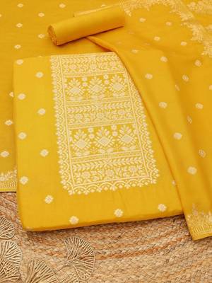 printed unstitched dress material 1