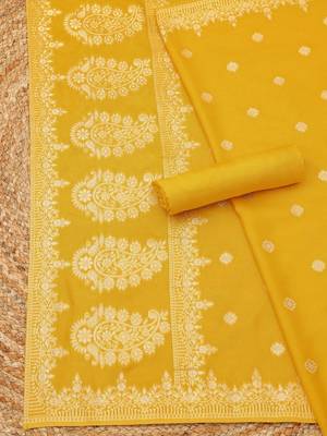 printed unstitched dress material 2