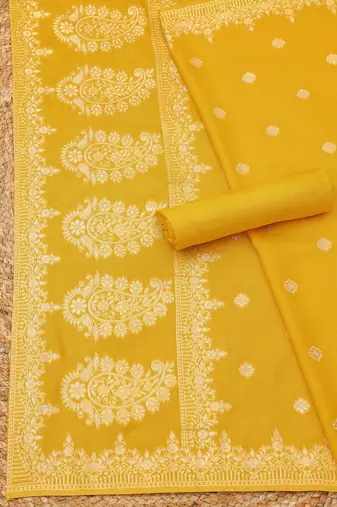 printed unstitched dress material