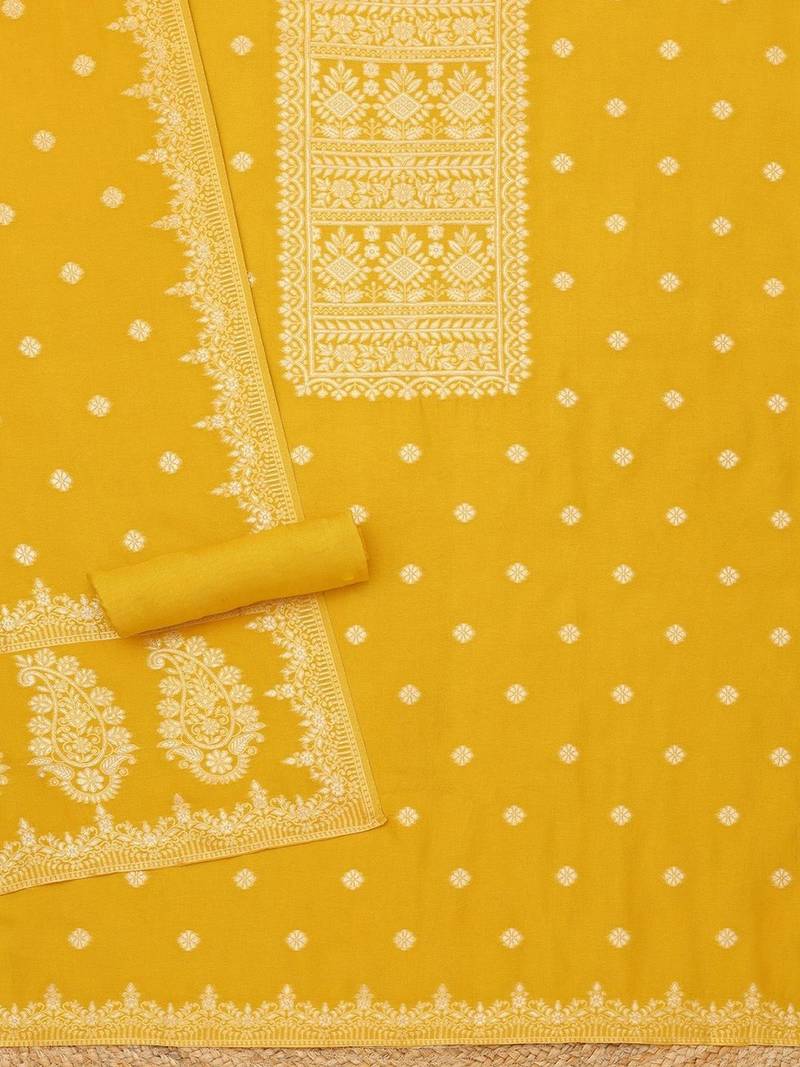 printed unstitched dress material