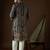 Men’s teal georgette kurta with solid sequins embroidered | trendy ethnic wear for festive, wedding & party occasions