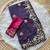 Purple ethnic motifs zari pure georgette saree