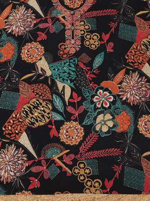 printed viscose rayon unstitched dress material 5