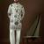 Men’s white georgette kurta with solid sequins embroidered | trendy ethnic wear for festive, wedding & party occasions