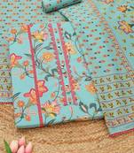 printed unstitched dress material