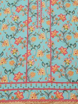 printed unstitched dress material 2