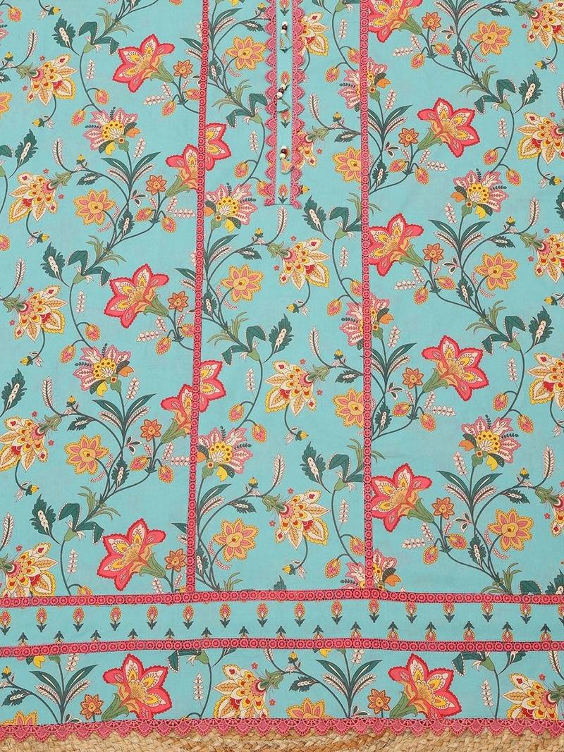 printed unstitched dress material