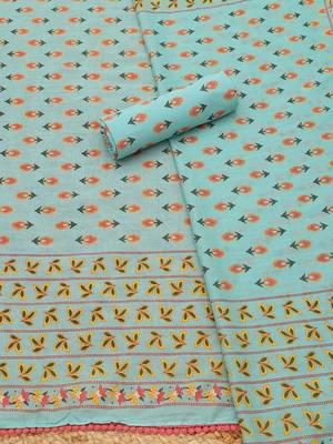 printed unstitched dress material 4