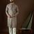 Men’s beige polyester kurta with solid sequins embroidered | trendy ethnic wear for festive, wedding & party occasions