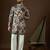 Men’s beige polyester kurta with solid sequins embroidered | trendy ethnic wear for festive, wedding & party occasions