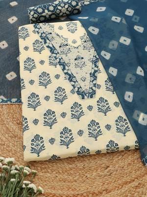 printed unstitched dress material 2