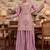 Lavender Premium Chinon With Beads Work Salwar Suit Stitched
