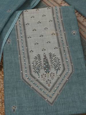 printed unstitched dress material 3