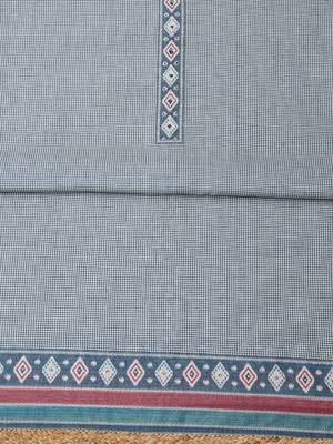 printed art silk unstitched dress material 5