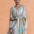 Beige woven design muga sarees with blouse piece