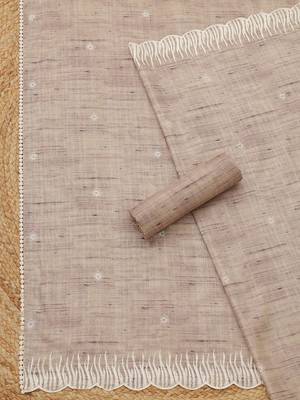 embroidered unstitched dress material 3