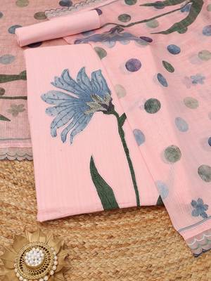 printed unstitched dress material 1
