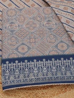 printed unstitched dress material 2