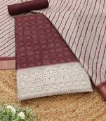 printed unstitched dress material