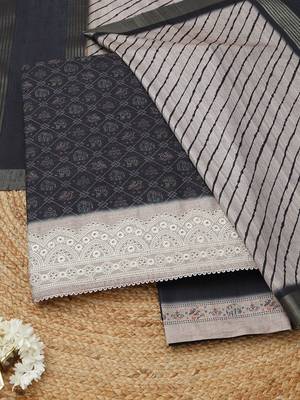 printed unstitched dress material 1