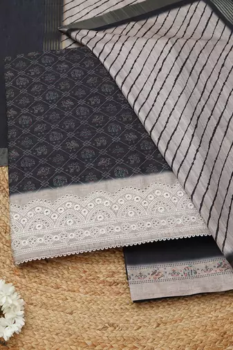 printed unstitched dress material