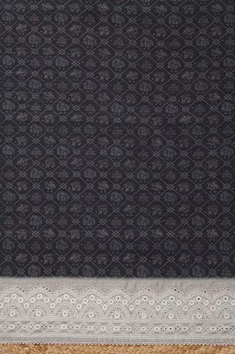 printed unstitched dress material