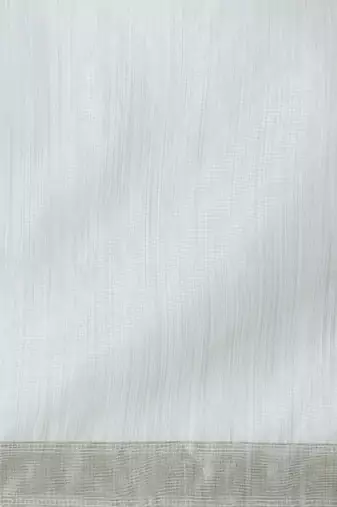 Grey woven design muga sarees with blouse piece