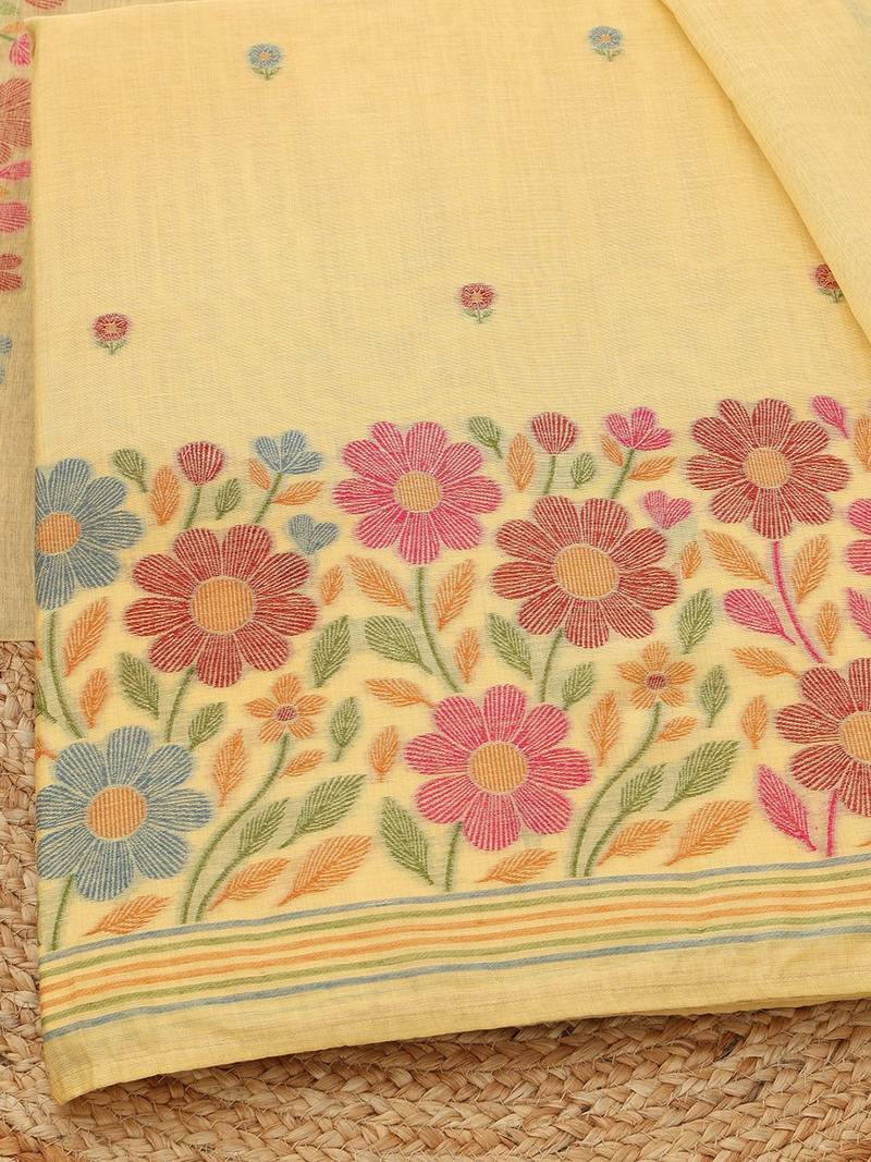printed unstitched dress material