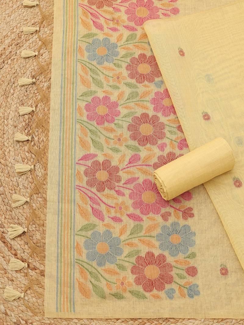 printed unstitched dress material