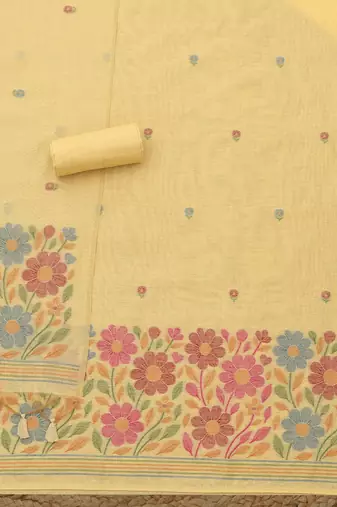 printed unstitched dress material
