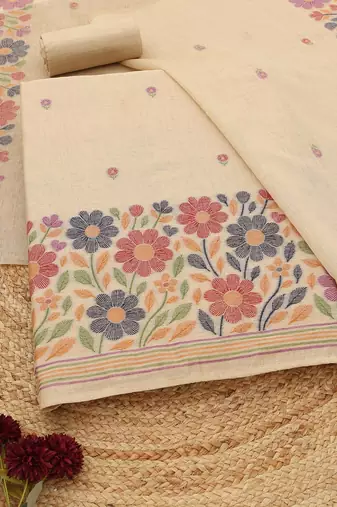 printed unstitched dress material