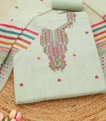 printed unstitched dress material