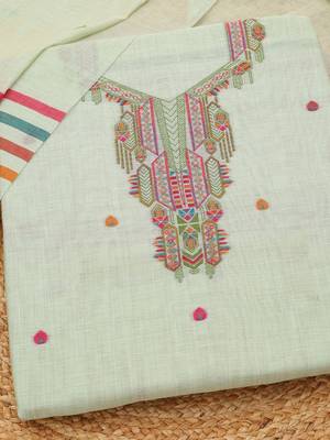 printed unstitched dress material 2