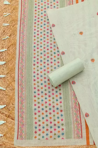 printed unstitched dress material