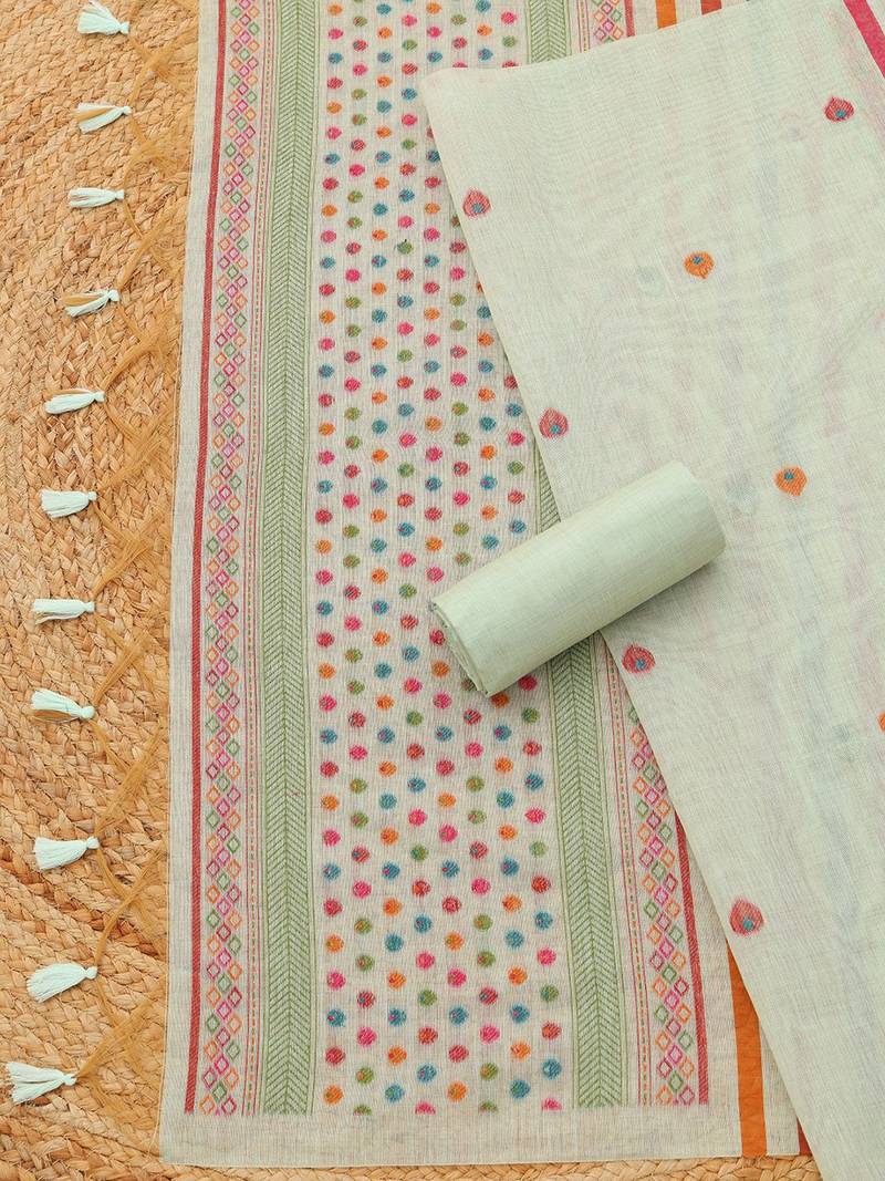 printed unstitched dress material