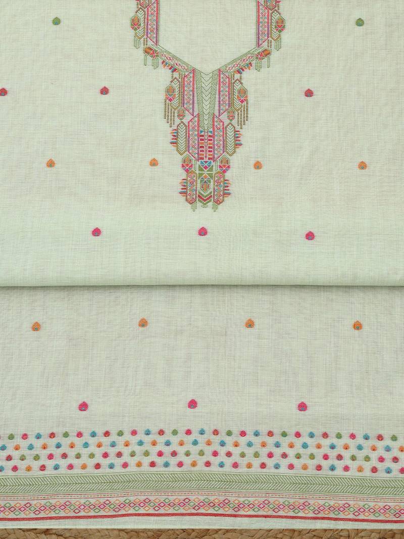 printed unstitched dress material