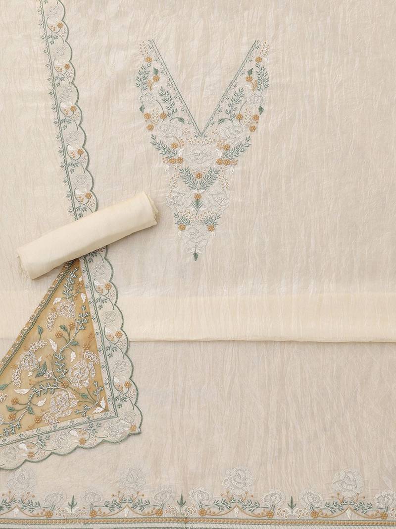 printed unstitched dress material