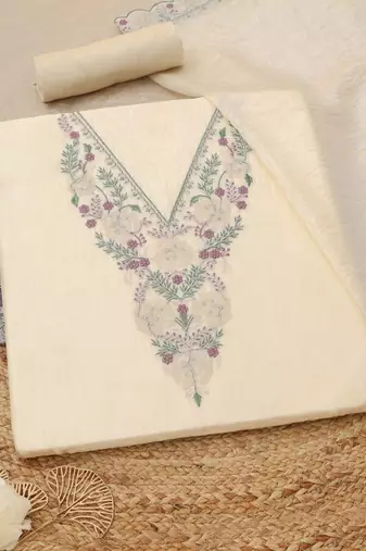 printed unstitched dress material