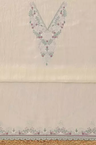 printed unstitched dress material