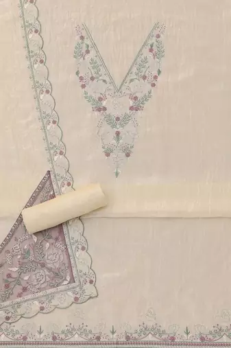 printed unstitched dress material