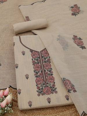 printed unstitched dress material 1