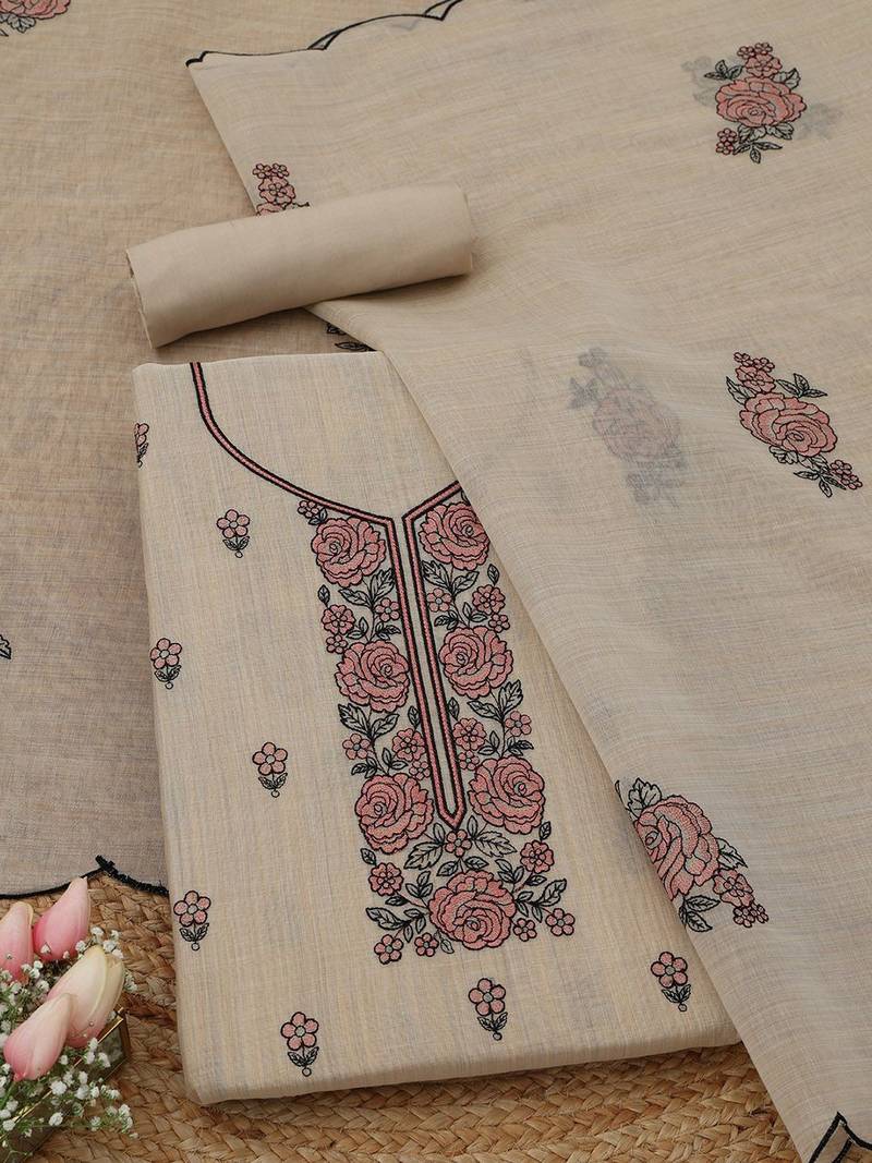 printed unstitched dress material