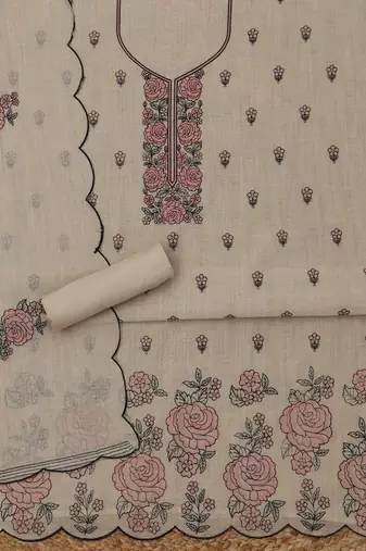 printed unstitched dress material