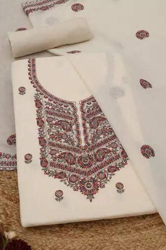 printed unstitched dress material