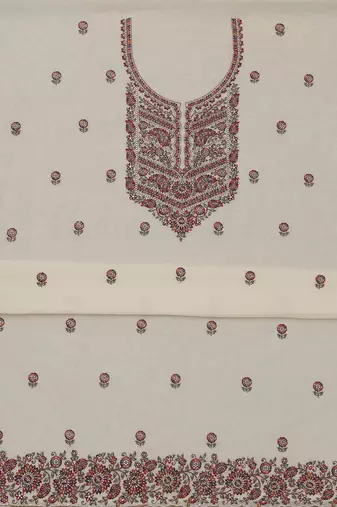 printed unstitched dress material