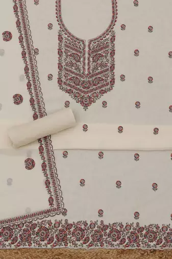 printed unstitched dress material