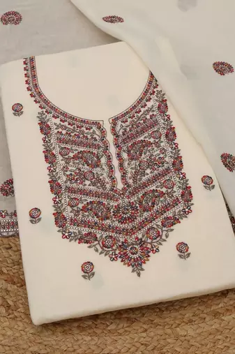 printed unstitched dress material